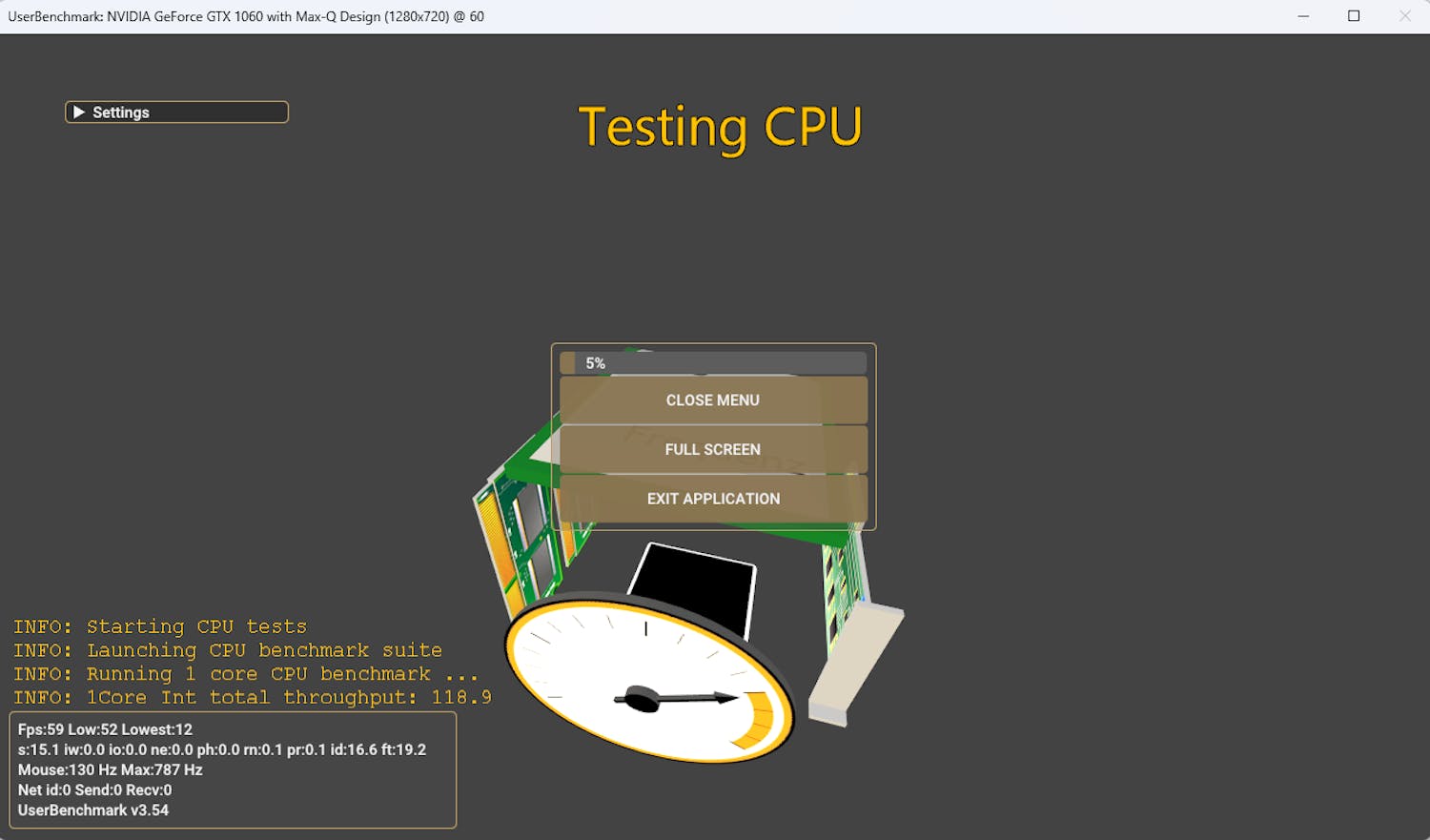 Testverktøyet UserBenchmark sjekker ytelsen til pc-en. Testverktøyet UserBenchmark sjekker ytelsen til pc-en.